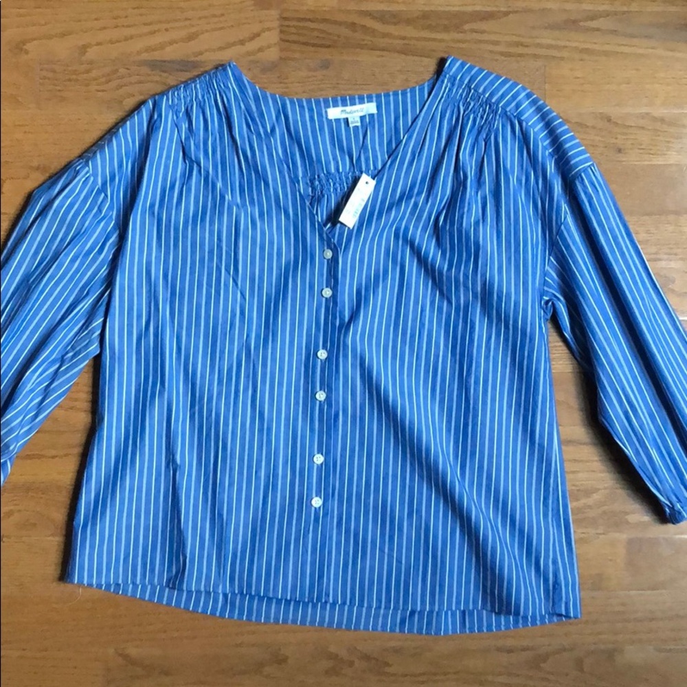 Madewell Striped Blouse